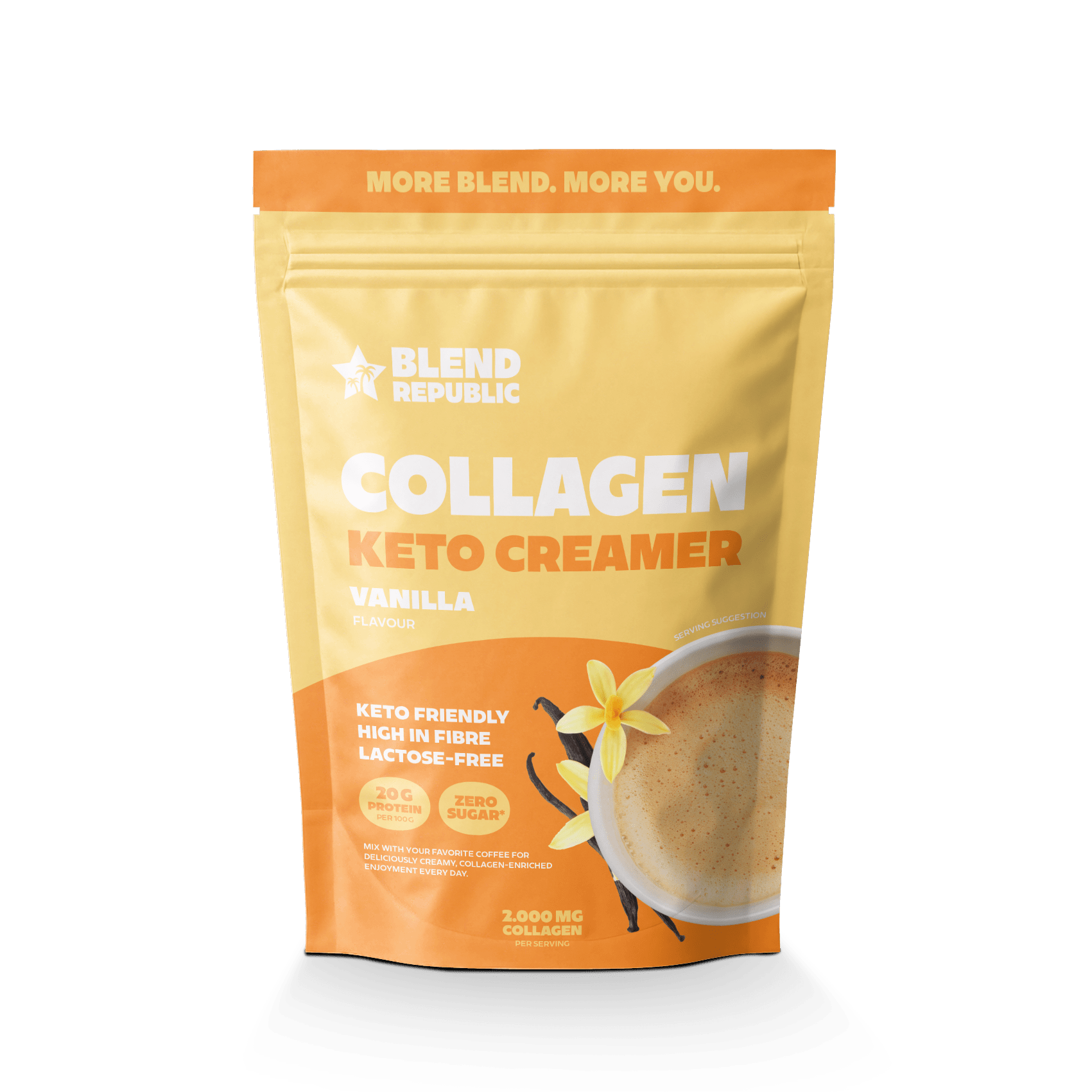 Keto Creamer Vanilla - blendrepublic